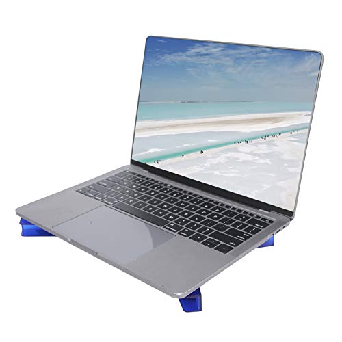 Base para Laptop con Doble Ventilador USB Plegable Azul miniatura 7