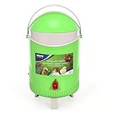 Ware Manufacturing Insulated Sideways Sipper, 1.2 Gallon, Backyard Poultry Waterer with 3 Nipples