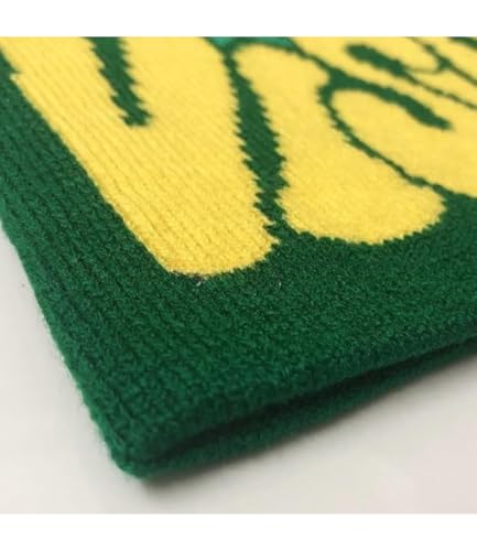 Image of Printed Beanie Hat, Beanies Y2K Winter Hats Streetwear Skull Cap Double-Layer Knitted Beanies Warm Knit Beanie, Hip Hop Streetwear Clothing