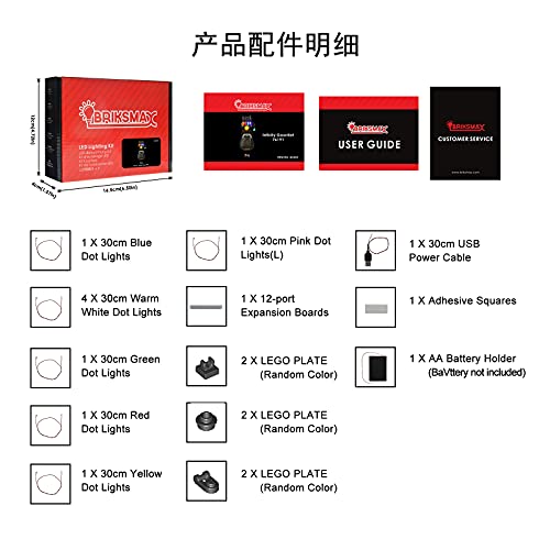 Briksmax Led Lighting Kit For Infinity Gauntlet - Compatible With Lego 76191 Building Blocks Model- Not Include The Lego Set #TOP5