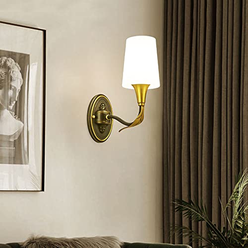 Aplique de pared de vidrio negro lámparas de pared dormitorio 5