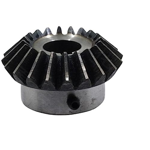 ELLANA Transmission Angle 1pcs 1.25M 20T Bevel Gear 1.25 Module 20 Teeth Pionion Gear Inner Hole 8mm 10mm 90 Degree Drive Steel Gears Screw Hole M4 Driver Shaft (Color : 20 Teeth, Size : 10mm)