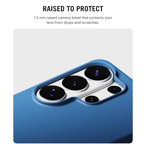 Image of DailyObjects Samsung Galaxy S26 Ultra Stack Classic Magnetic Case Cover|Compatible with Magnetic|Camera & Body Protection|Shock /Scratch Proof| Dual Hybrid Protection | Wireless Charging - Indigo Blue
