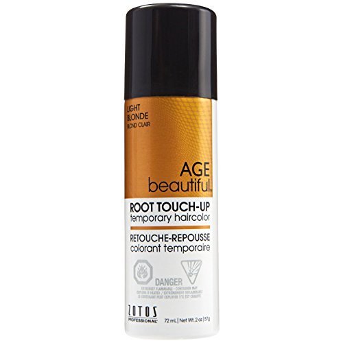 AGEbeautiful Root Touch-Up Sprays Temporary Haircolor Light Golden Blonde by AGEbeautiful