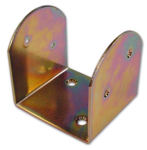 Supporto Staffa di Montaggio per Travi in Acciaio 90X90 mm spessore 3 mm 10 Pz