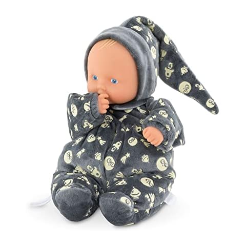 Corolle Mon Doudou Babipouce Glow in The Dark Baby Doll - Extra Soft Cuddly 11" Doll with Vanilla Scent, Washable, Ages 0 Months and up Cover