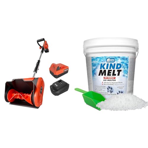 VOLTASK 20V Cordless Snow Shovel