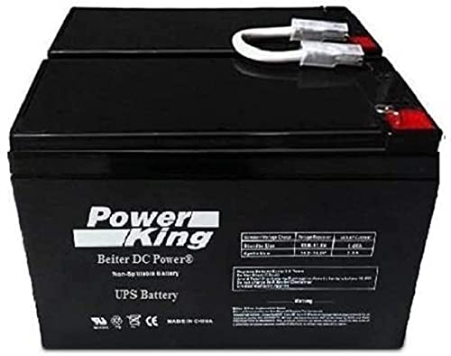 APC Backup XS1500 APC UPS Battery Replacement, APCRBC123, for APC UPS Models BR1000G, BX1350M, BN1350G, BX1000G, BX1300G, SMT750RM2U, SMT750RM2UC, SMT750RM2UNC, SMT750RMI2U, SMT750RMI2UC, SMT750RMI2UNC High Performance Rechargeable Replacement Battery Set (2) 12V 9ah Includes Beiter DC Power