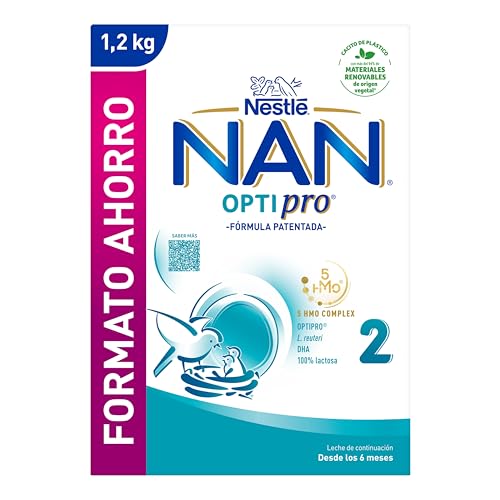 Nestlé NAN OPTIPRO 2 - Leche de continuación en polvo - estuche de 1200g
