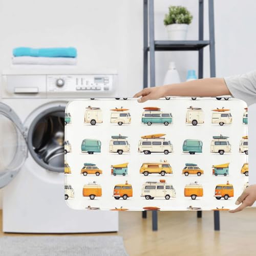 Tapis de bain en forme de U doux absorbant lavable pour toilettes - 7