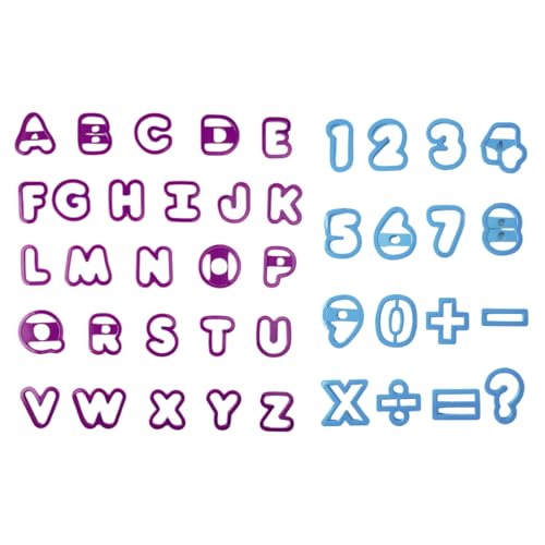 Set di 42 Formine per Biscotti, Stampi per Biscotti Riutilizzabili