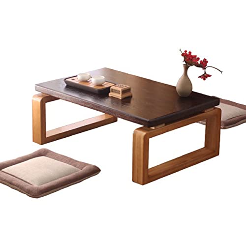 Table basse en bois compacte pour optimiser l'espace des petits salons