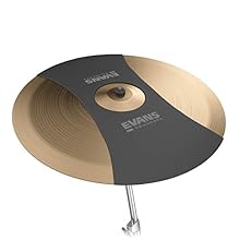 22" ride mute providing a 95% volume reduction Realistic cymbal rebound Will not drastically alter the drums feel A great gift for any drummer; practice at home without having to worry about volume control All soundoff by evans drum mutes are designe...