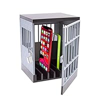 Global Gizmos 54029 Mobile Phone Jail Cell Lock Up / Novelty Gift / Phone Storage / Productivity Booster