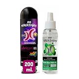Excite Pack Lubricante Anal a Base de Agua con Árnica 200 ml + Limpiador de Juguetes Íntimos y Copas Menstruales 100...
