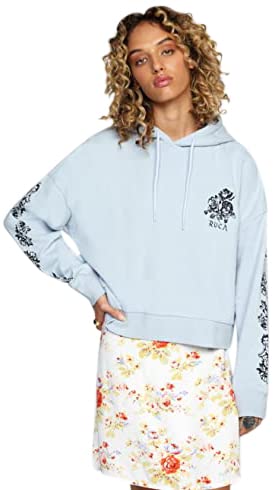 (ルーカ)RVCA 2021 レディース THE GOOD AND BAD HOODIE パーカー【2021年秋冬モデル】 IRS S