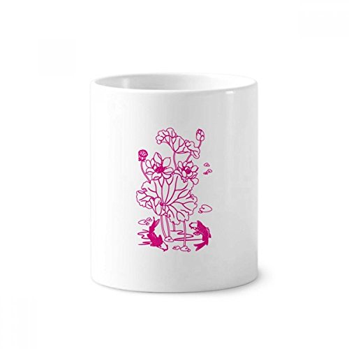 Gobelet de lotus en céramique idée cadeau originale pour déco de bureau ou maison