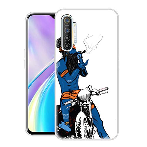 Image of Fashionury inchBaba Soft Silicon Lightweight Slimfit Printed Back Cover for Realme XT