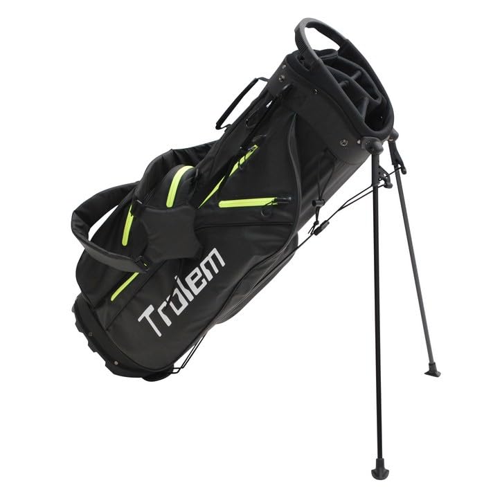 Trolem - Sac de Golf Trépied Léger - 8 Compartiments & 4...