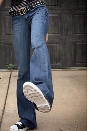 Y2K Cute Low Waisted Flare Trousers Jeans Vintage Aesthetic Cargo Pants Slim Pockets Harajuku Joggers 90s Streetwear2