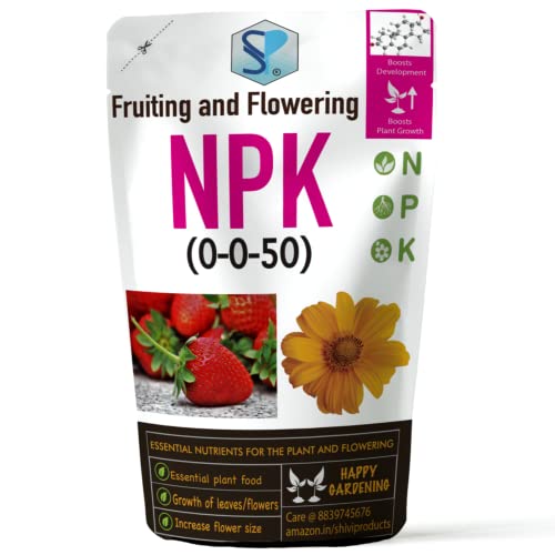 Image of npk 0-0-50 for Fruiting and Flowering for Gardening (0.9 Kg) | Essential Plant Food Growth Hormone