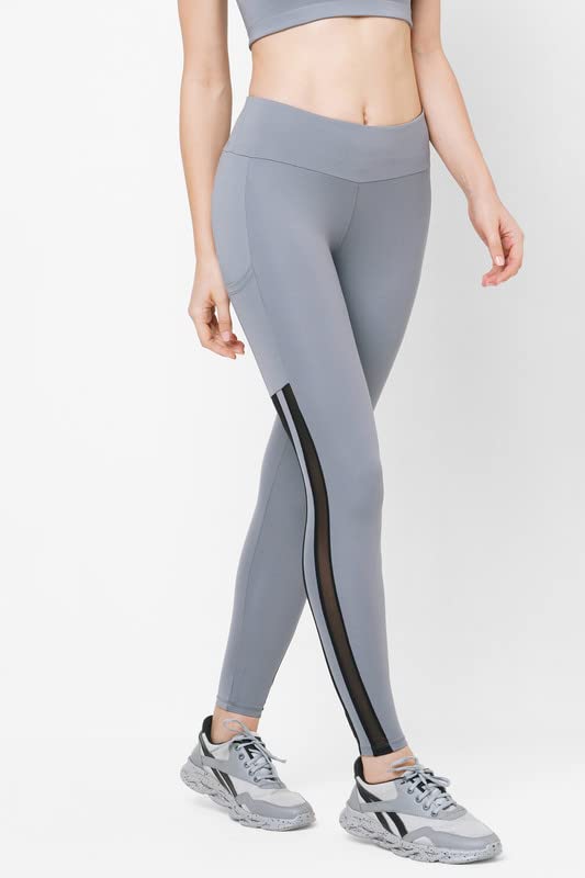 Image of JUST-Dry MESH Panel 7 /8 GO Train Tights