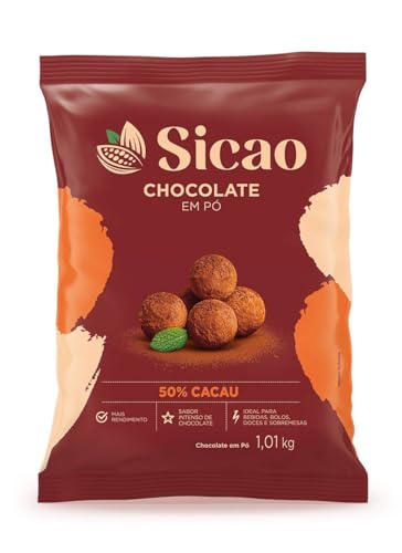 Chocolate Em Pó 50% 1.01Kg Sicao