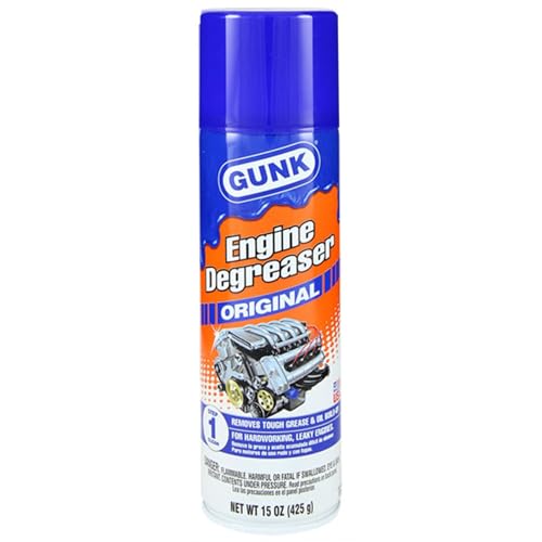 GUNK 15 oz Engine Brite Engine Degreaser â€“ Engine Brightener and Cleaner â€“ H7 Degreaser Style Degreasing Spray â€“ Gunk Parts Cleaner for DDE Engine Cleaner Tasks â€“ P21s Engine Cleaner Alternative