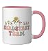Groovy Headstart Team Appreciation Week to back school Ceramic Mug, Pink/White