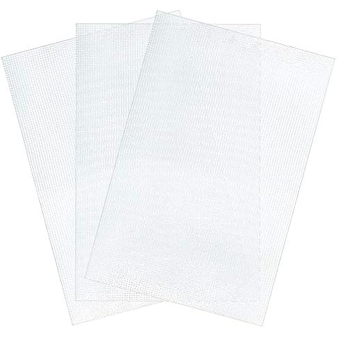 Pllieay 6 Count Big Size Mesh Plastic Canvas Sheets for Embroidery Acrylic Yarn Crafting (19.6 X 13 inch) Cover