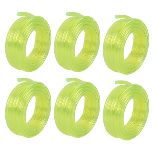 Image of Kuber Industries Basic PVC Water Pipe 10 Meter | Multi-Utility Water Pipe for Garden, Car Cleaning & Pet Cleaning | Durable, Light Weight, & Flexible Hose Pipe for Gardening | Yellow | (Pack Of 6)