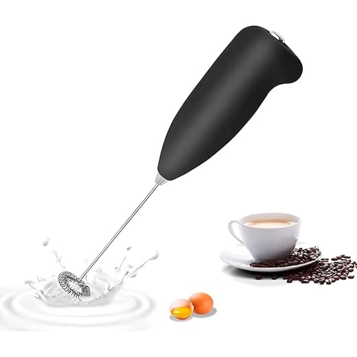 Adriti Coffee Beater Electric Handheld Milk Wand Mixer Froth