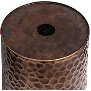 H Potter Large Outdoor Planter Tall Planter with Tray Indoor Copper Flower Pot Decorative Weather Resistant Garden Urn Deck Patio Plants Herbs Flowers Entryway Hallway Porch H Potter Large Outdoor Planter Tall Planter with Tray Indoor Copper Flower Pot Decorative Weather Resistant Garden Urn Deck Patio Plants Herbs Flowers Entryway Hallway Porch