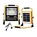 BAIRU Spot LED extérieur Feuille De Travail À LED Rechargeable 50W | IP 66 Spot De Sécurité Portable pour Le Garage De Jardin Éclairage De Camping