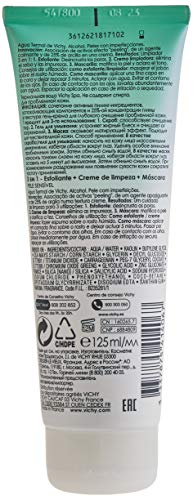 VICHY Normaderm 3 en 1 Exfoliante+Limpiador+Mascarilla 125 ml - Imagen 3