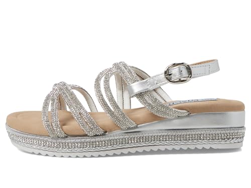 Badgley Mischka Girl's Angela Platform Sandal (Little Big Kids)4