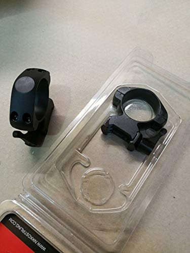 Nikko Stirling Steel-Lok Liberación Rápida Acero Montajes, 30mm Diámetro 5/8 Weaver Milano Alta