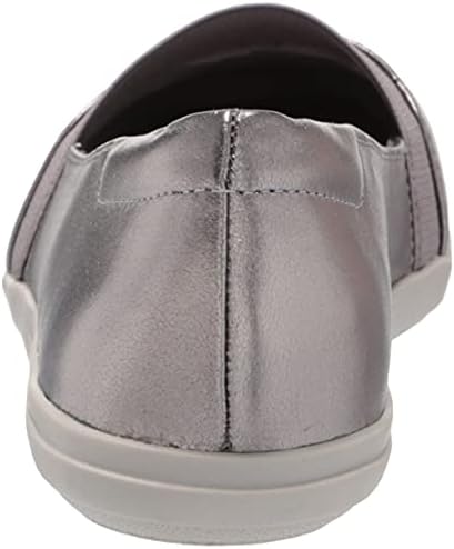 Easy Spirit Women's Bounce Ballet Flat, Silver 060, 6.5 | Image 2