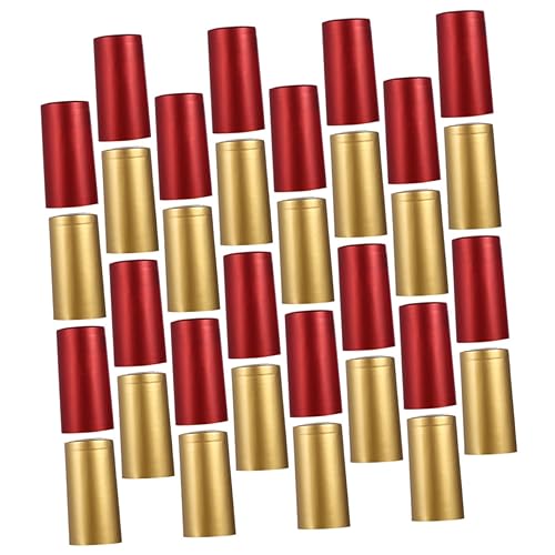 VINTORKY Diy Wine Sealing : 200pcs Heat Shrink Capsules for Wine Bottles Wine Bottle Wraps Wine Bottle Sealers Red