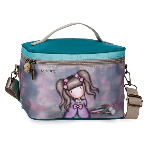 Gorjuss A Whispered Key Neceser Adaptable Multicolor 23,5x16x16...