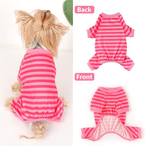 Pyjama d'été pour chien extensible contre les frissons nocturnes XS