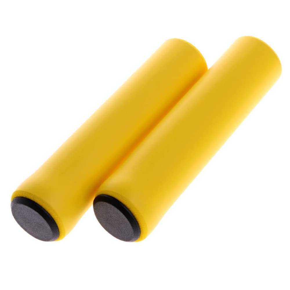 Handlebar Grips for Bike, Soft Sponge Non-Slip Bicycle Handle, Shock-Absorbing,Super Soft Bike End Grips