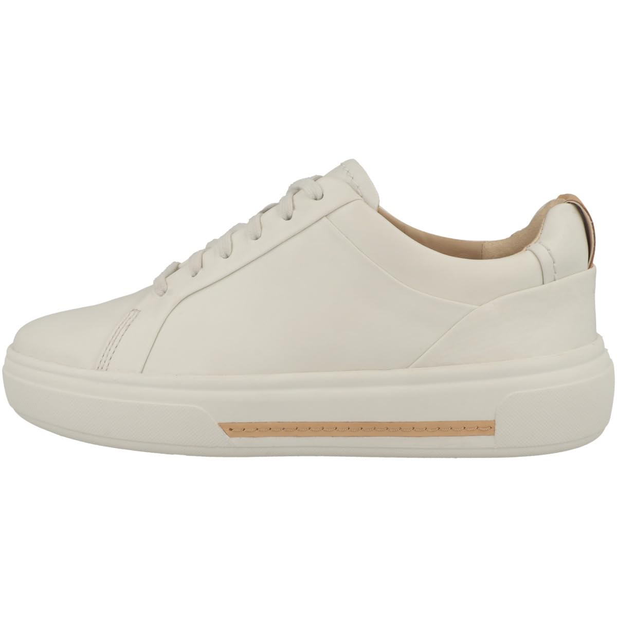 Clarks Women's Beige Sneakers, 4 Uk, Hollyhock Leisure Trainers