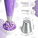Premium Russian Piping Tips Complete Set - 93 pcs Cake Decorating Baking Supplies Kit - 36 Russian Tulip Icing Frosting Nozzles