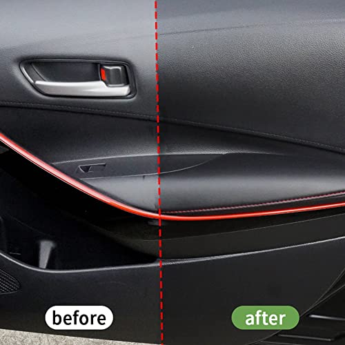 100ml Car Plastic Leather Care Agent,MoreChioce Car Interior Leather Seat Restorer Agent Liquid Plastic Cleaner Restorer Refurbishment Repair Agent for Car Interiors Exterior - Image 6