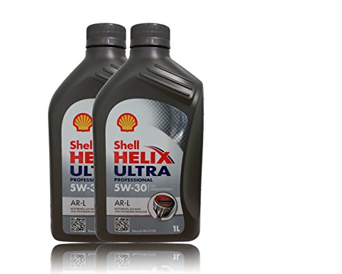 2L 2 Liter SHELL Motoröl Öl HELIX ULTRA Professional AR-L 5W30 Renault RN0720