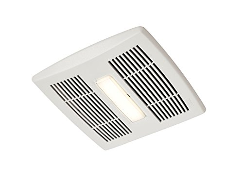 Broan-Nutone Ae110Sl Invent Energy Star Certified Humidity Sensing Fan With Led Light, 110 Cfm 1.0 Sones, White #TOP1