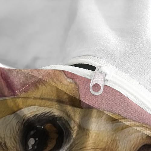 Parure de lit bouledogue français microfine douce 135 x 200 - 8