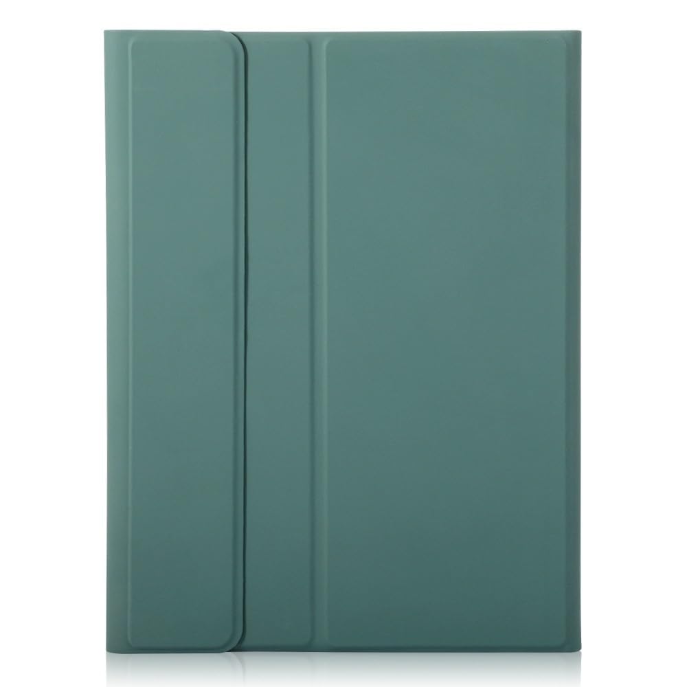 Accesorios, funda de teclado táctil desmontable con ranura para bolígrafo, funda protectora de piel Filp compatible con iPad de 10ª generación de 10.9 pulgadas (azul cielo)