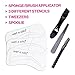 wet n wild Ultimate Eyebrow Universal Stencil Kit, 5 Brow Color Makeup Set, Spoolie For Brushing and Blending, Hair Removal Tweezers, Sponge Brush Applicator, 3 Stencils, Universal Appeal